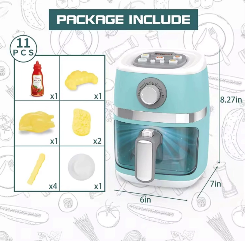 JUGUETE DE COCINA AIR FRYER DE JUGUETE - 3