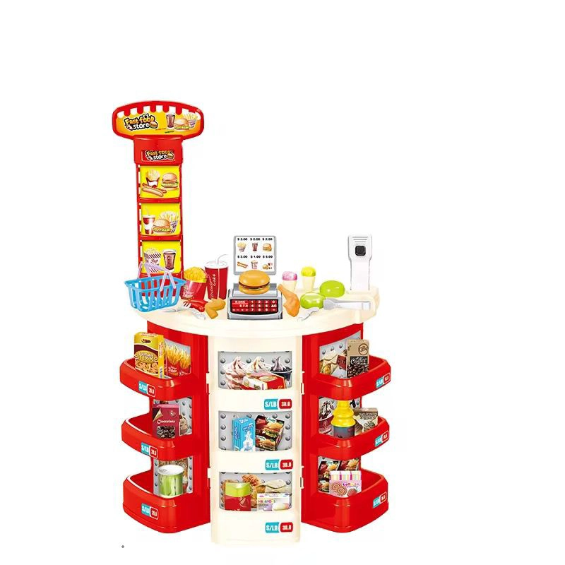 SET JUGUETE JUEGO DE ROL RESTAURANT ALIMENTOS - NIÑOS - 2