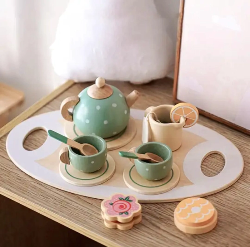 SET JUEGO DE TAZAS DE TE  JUGUETE DIDACTICO NIÑOS - 4