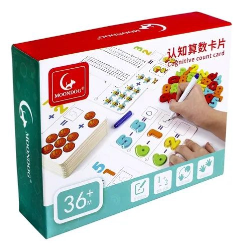JUEGO DIDACTICO CONTEO COGNITIVO APRENDE MATEMATICA NIÑOS - 1