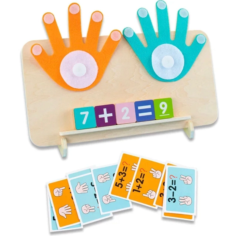 JUEGO DIDACTICO APRENDIZAJE CONTAR NUMERO MATEMATICAS NIÑOS - 1