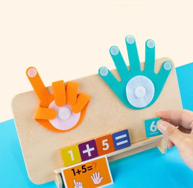 JUEGO DIDACTICO APRENDIZAJE CONTAR NUMERO MATEMATICAS NIÑOS - 2