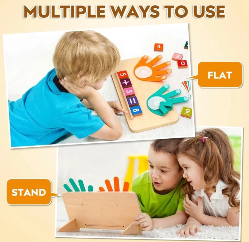 JUEGO DIDACTICO APRENDIZAJE CONTAR NUMERO MATEMATICAS NIÑOS - 3