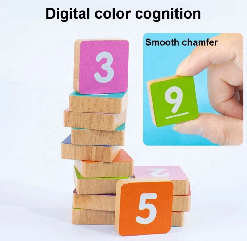 JUEGO DIDACTICO APRENDIZAJE CONTAR NUMERO MATEMATICAS NIÑOS - 5