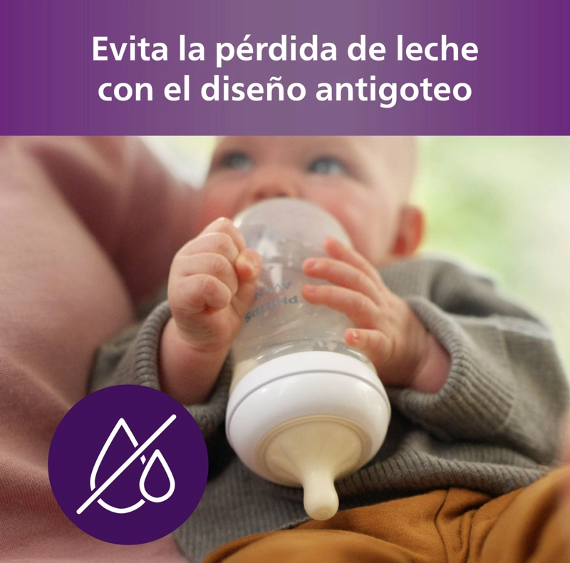 TETINAS NATURAL RESPONSE AVENT 0M+ FLUJO 2 REPUESTO - 4