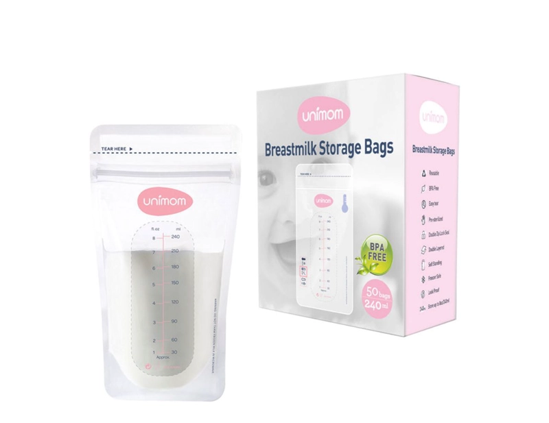 BOLSA DE ALMACENAMIENTO DE LECHE MATERNA UNIMOM 50PZS - 1