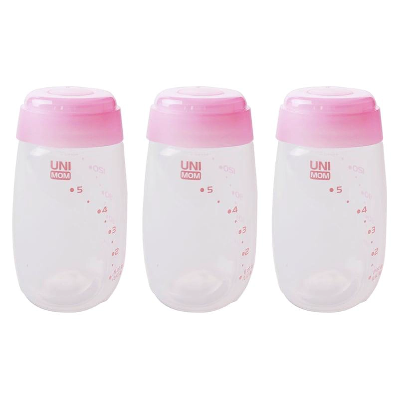 BOTELLAS PARA ALMACENAR LECHE MATERNA UNIMOM 3 UNID X 150ML - 4