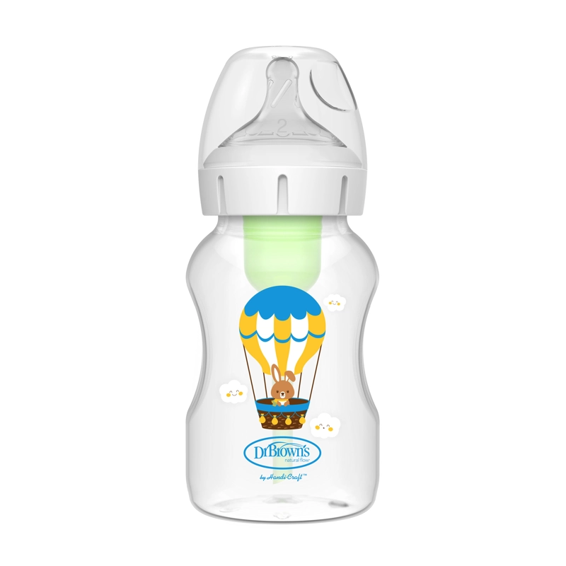 MAMADERA BOCA ANCHA OPTIONS+ 330 ML CONEJO - 1