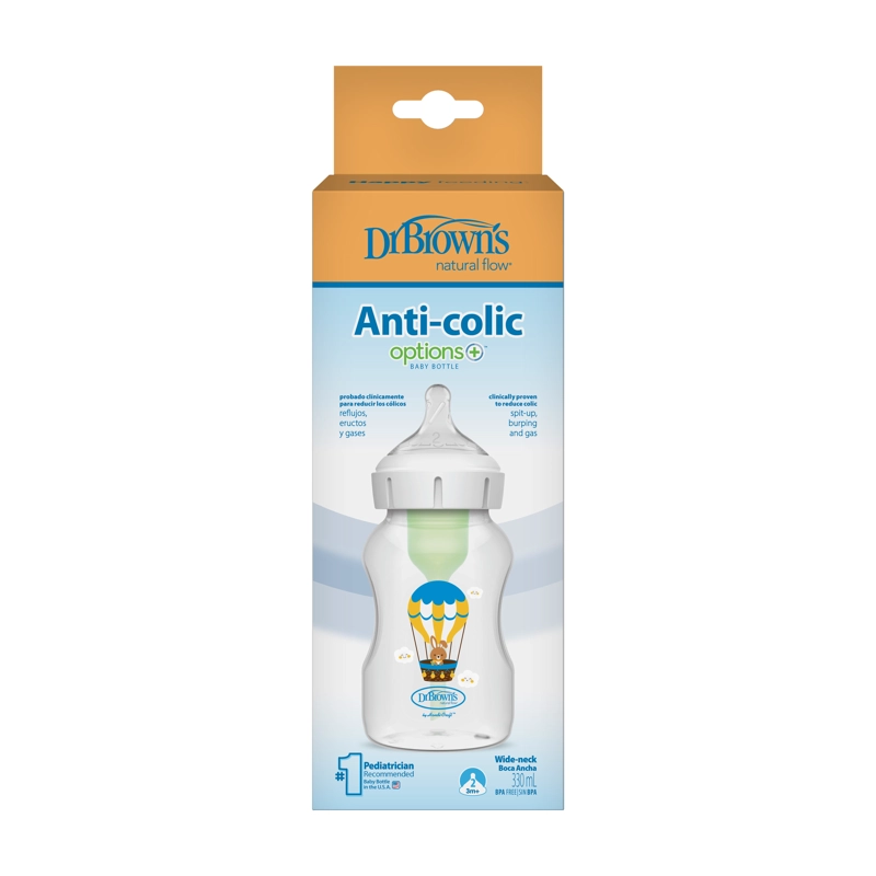 MAMADERA BOCA ANCHA OPTIONS+ 330 ML CONEJO - 2