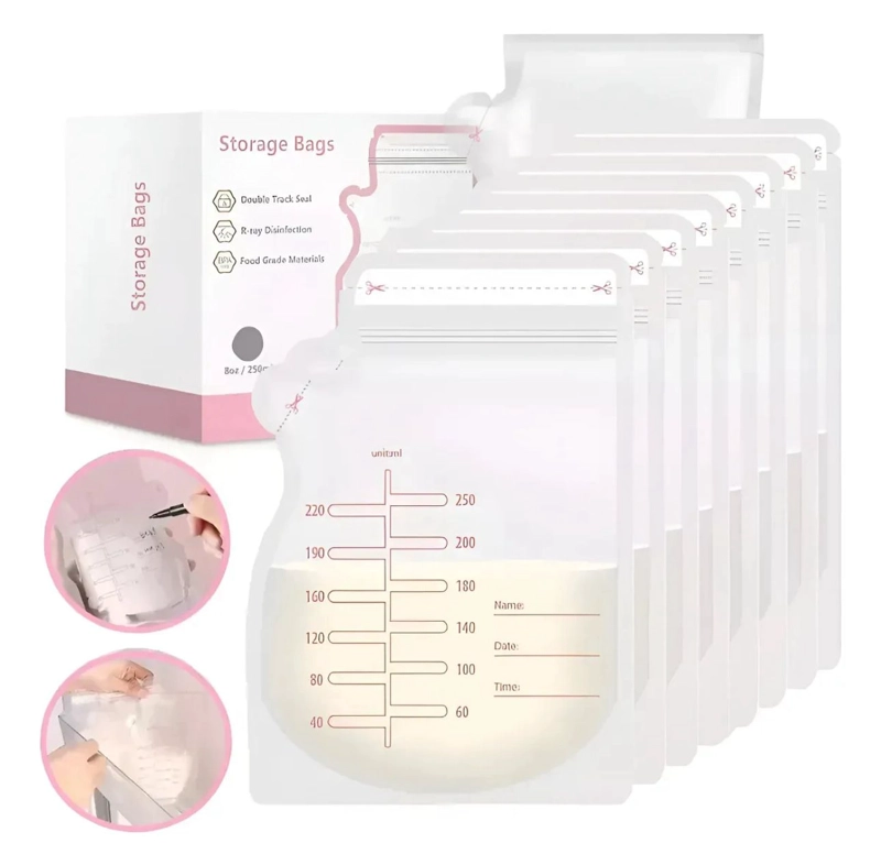 BOLSAS PARA ALMACENAMIENTO DE LECHE MATERNA 250ML -30PZS - 1
