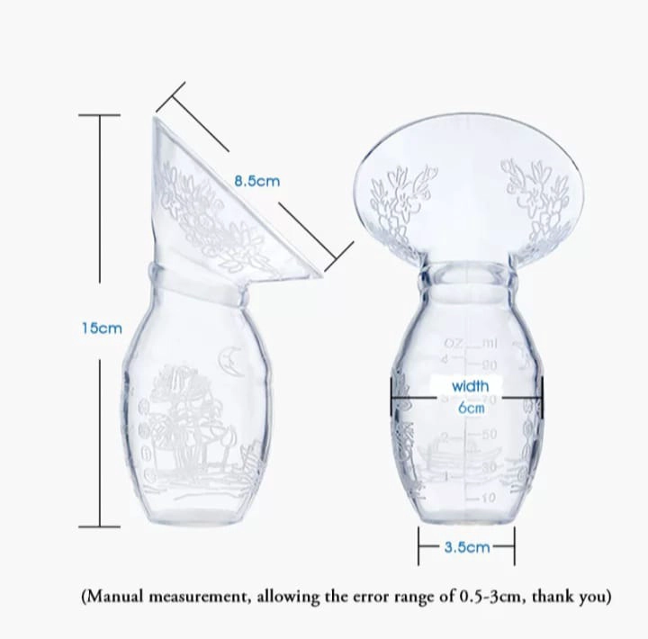 RECOLECTOR DE LECHE MATERNA DE SILICONA LIBRE DE BPA - 2