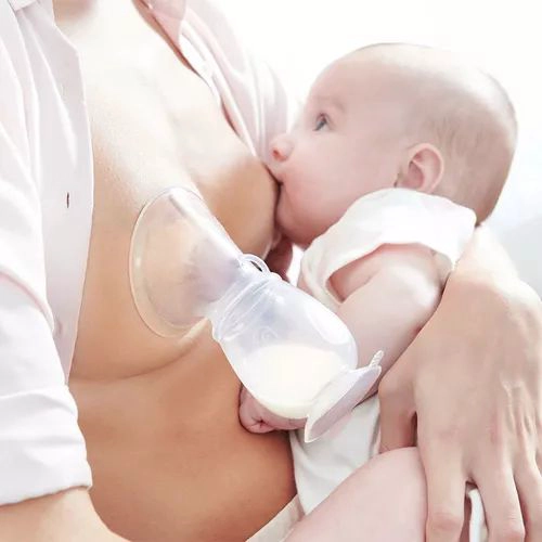 RECOLECTOR DE LECHE MATERNA DE SILICONA LIBRE DE BPA - 3