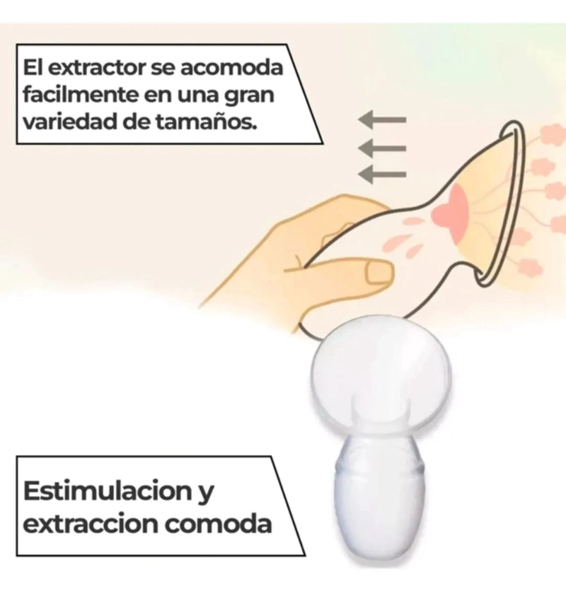 RECOLECTOR DE LECHE MATERNA DE SILICONA LIBRE DE BPA - 5