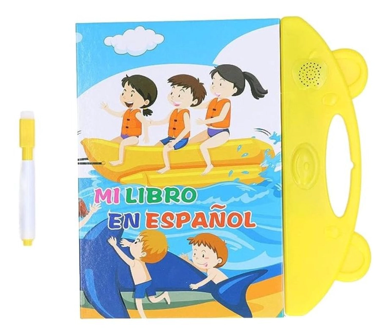 LIBRO APRENDIZAJE DIDACTICO INTERACTIVO PARA NIÑOS ESPAÑOL - 1