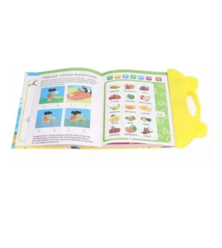 LIBRO APRENDIZAJE DIDACTICO INTERACTIVO PARA NIÑOS ESPAÑOL - 3