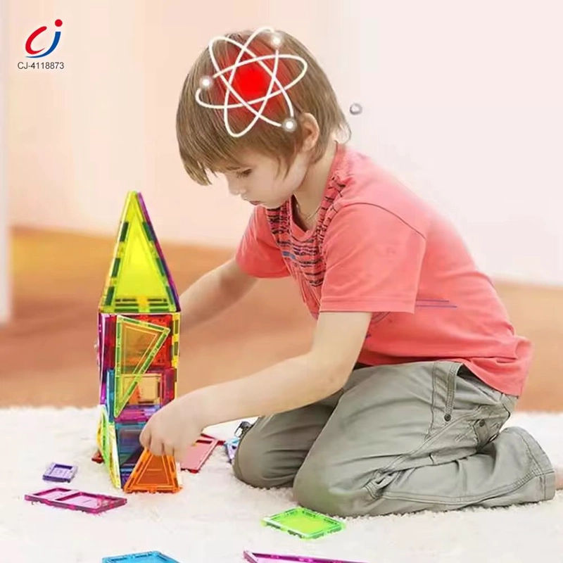 JUEGO DE BLOQUES MAGNETICOS CON AUTOS 68 PIEZAS - 5