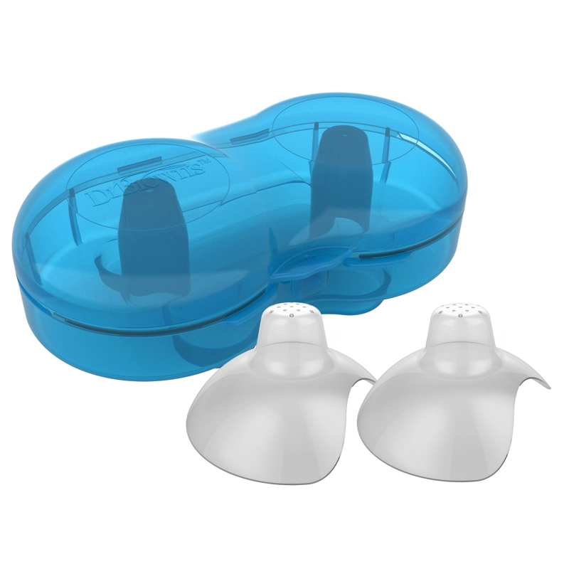 PROTECTOR DE PEZONES CON ESTUCHE DR. BROWN'S TALLA 1 -24MM - 2