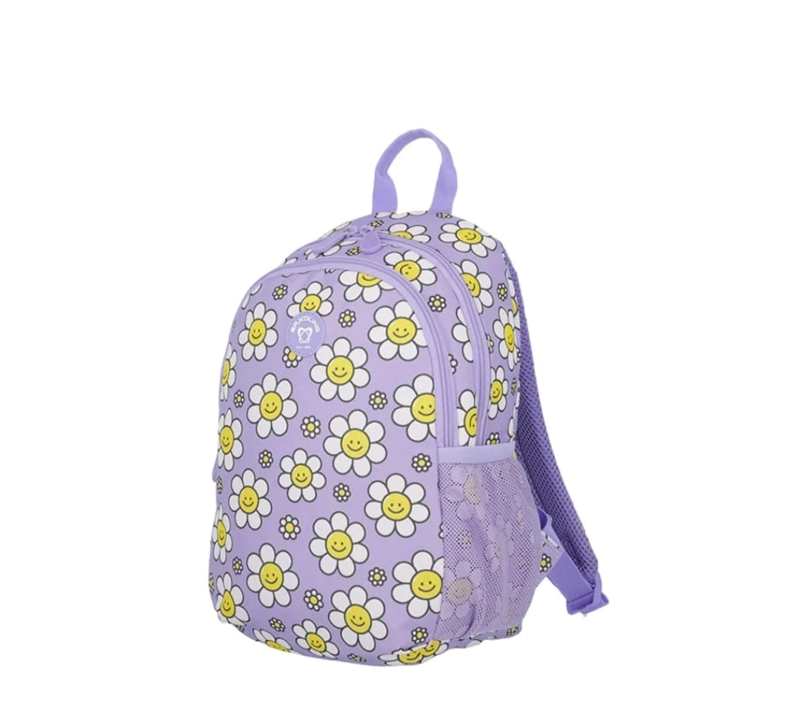 MOCHILA ESCOLAR INFANTIL HOMESCHOOL SAXOLINE FLOREADA - 2