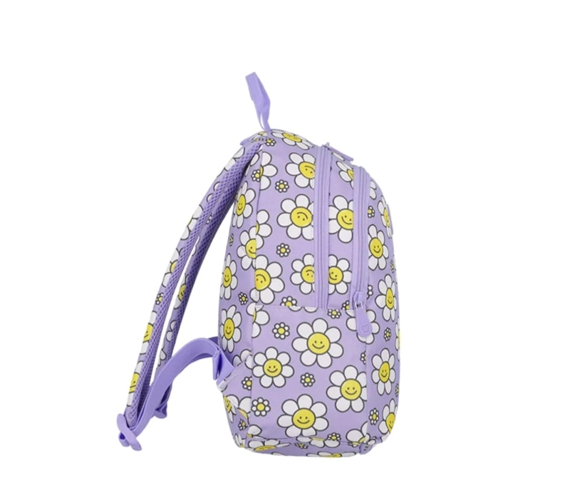 MOCHILA ESCOLAR INFANTIL HOMESCHOOL SAXOLINE FLOREADA - 3