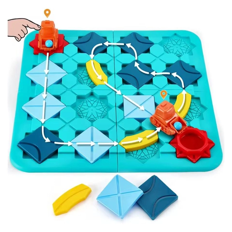 JUEGO DE PUZZLE LABERINTO ROMPECABEZA ARMABLE NIÑOS - 2