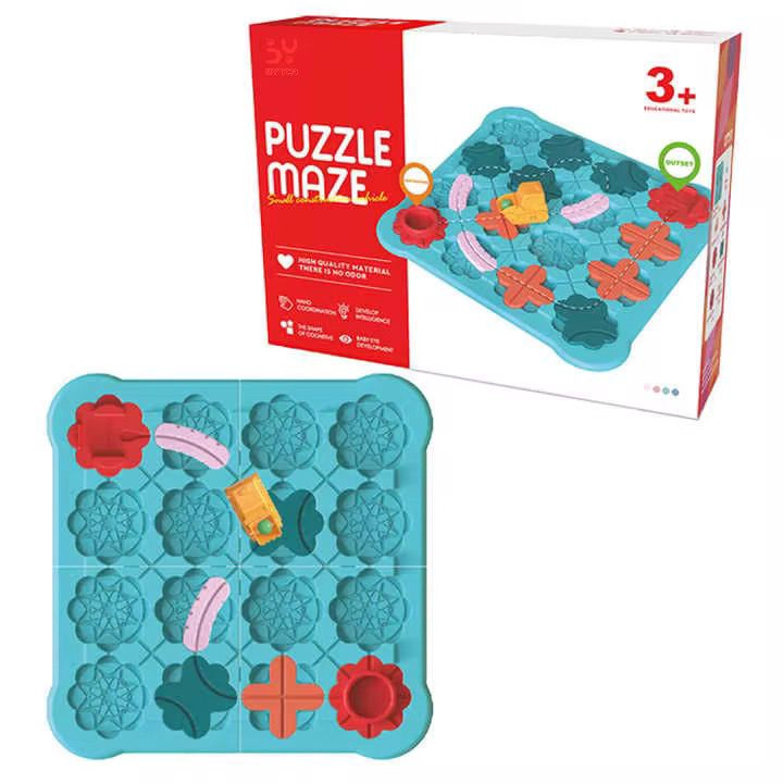 JUEGO DE PUZZLE LABERINTO ROMPECABEZA ARMABLE NIÑOS - 3