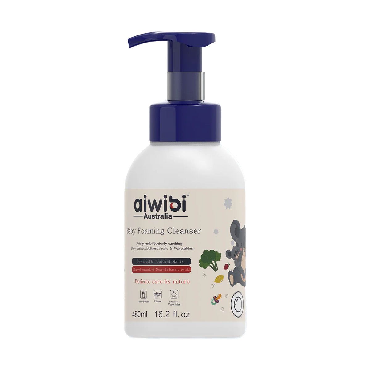 LIMPIADOR MAMADERAS, FRUTAS Y VERDURAS AIWIBI 480 ML - 1
