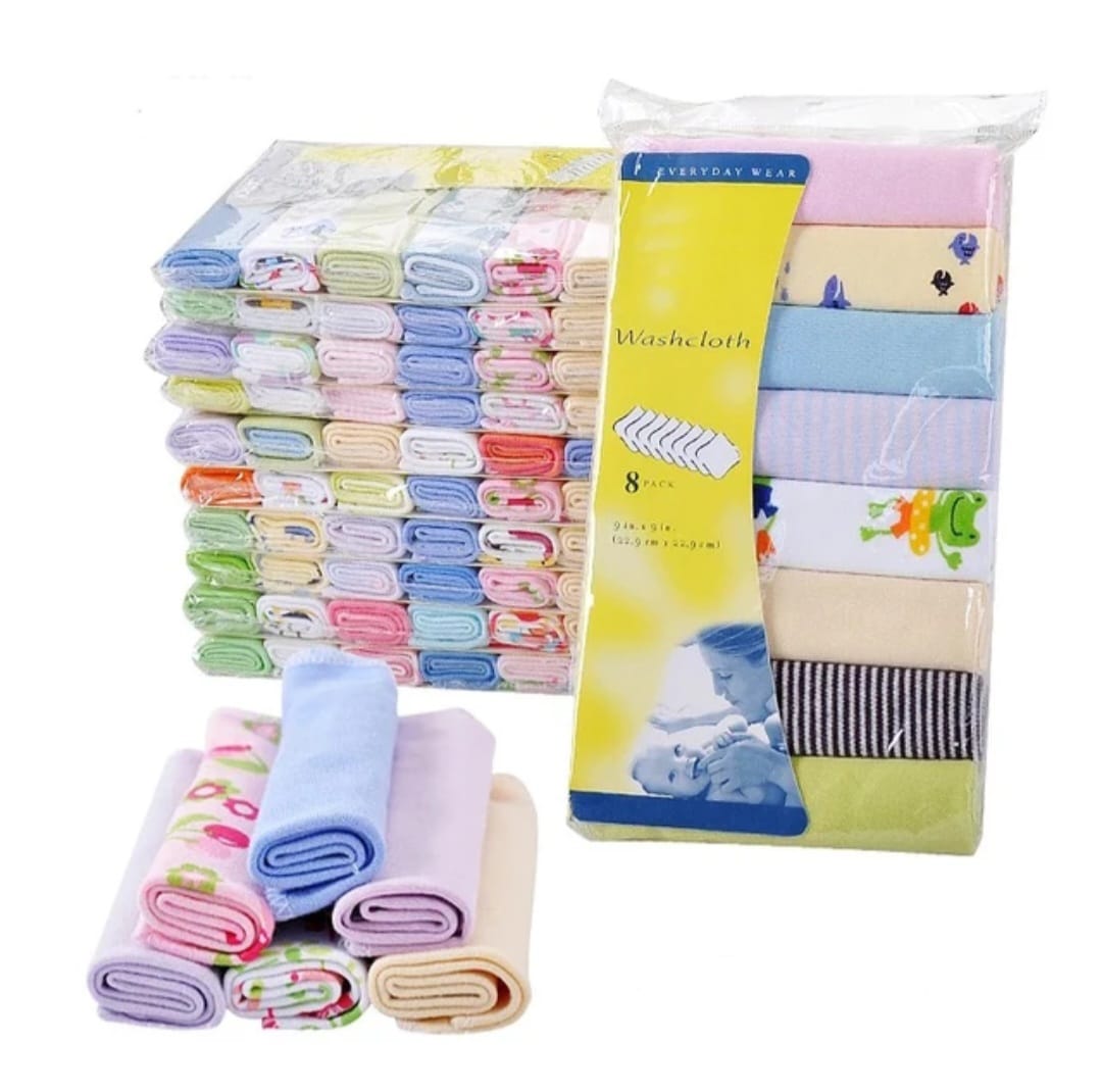 PACK 8 TUTOS-PAÑITOS PARA BEBE S - MODELOS NIÑA - 1