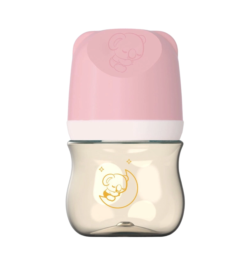 MAMADERA BIBERON ANTICOLICOS AIWIBI 120ML TRITAN AMARILLA - 1