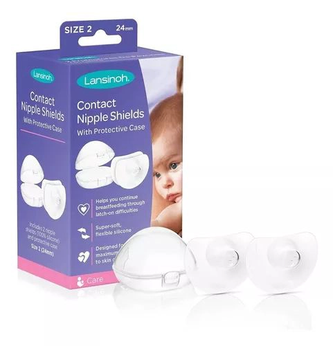 PACK 2 PEZONERAS PROTECTORES MATERNOS LANSINOH 24MM - 1