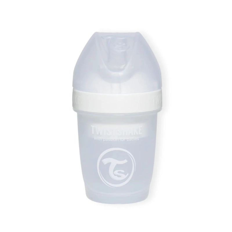 MAMADERA ANTICOLICO TWISTSHAKE DOUBLE PRO 180ML BLANCO - 2