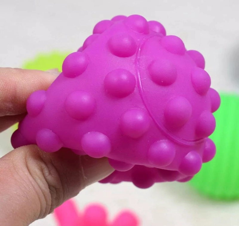 SET 6 PELOTAS SENSORIALES APRENDIZAJE JUEGO PARA BEBE - 3