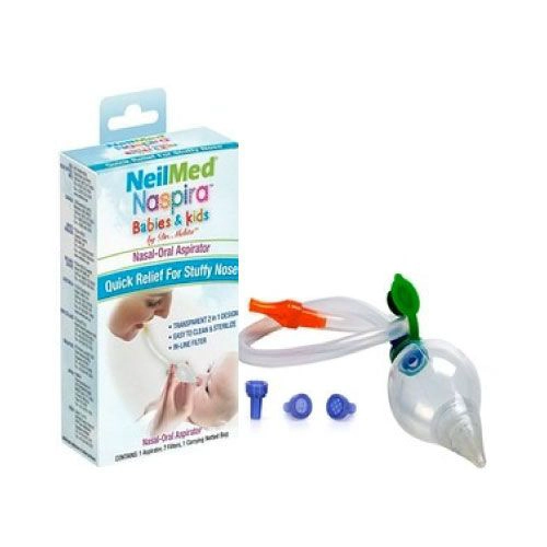 ASPIRADOR NASAL PARA BEBE S 2 EN 1 PERITA-MANUAL - CON FILTRO - 1