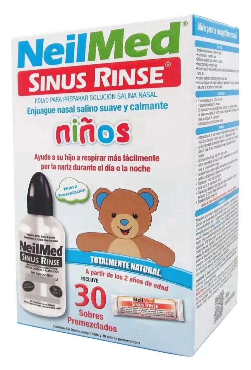 LIMPIADOR NASAL CON SOLUCION PARA NIÑOS SACA MOCOS - 1