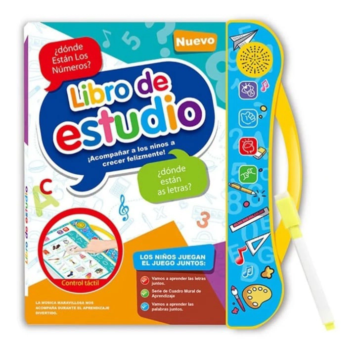 LIBRO DIDACTICO INTERACTIVO APRENDIZAJE BILINGÜE PARA NIÑOS - 1