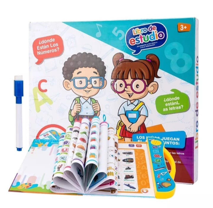 LIBRO DIDACTICO INTERACTIVO APRENDIZAJE BILINGÜE PARA NIÑOS - 4