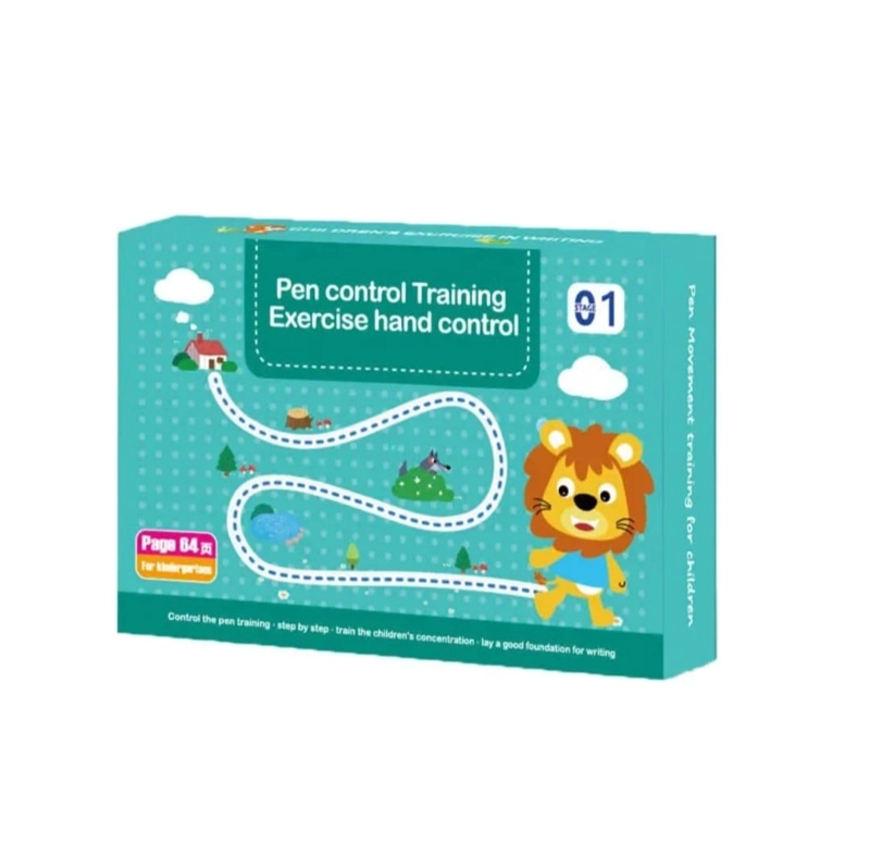 JUEGO DE COORDINACION DE TRAZOS MANUAL MAGICOS NIÑOS - 1