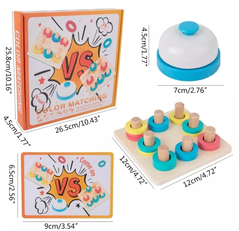 JUEGO DE MESA MADERA FIGURAS GEOME TRICAS COMPETENCIA NIÑOS - 2