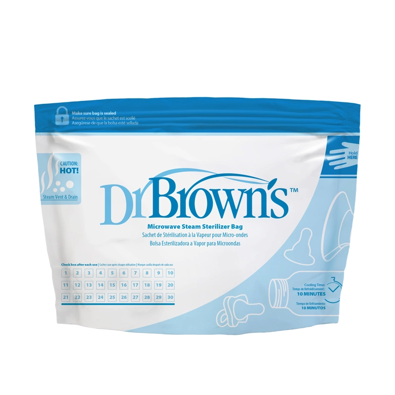 BOLSAS PARA ESTERILIZAR AL MICROONDAS 5UN DR. BROWN'S - 1