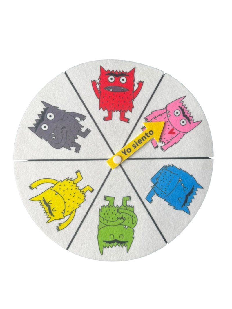 SET DIDACTICO EL MONSTRUO DE COLORES EMOCIONES NIÑOS - 2
