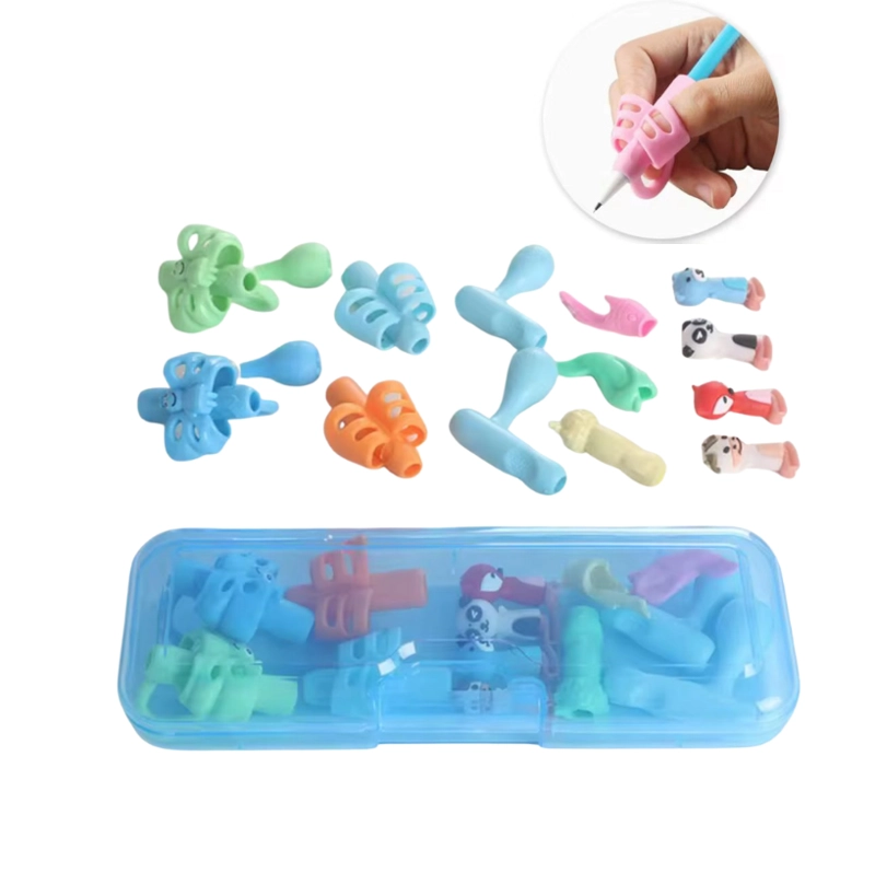 PACK ADAPTADOR CORRECTOR DE ESCRITURA GUIA LAPIZ NIÑOS - 1