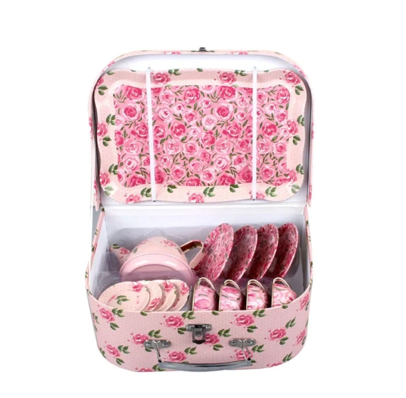 SET JUEGO TAZAS DE TE  ACERO JUGUETE DIDACTICO - 2