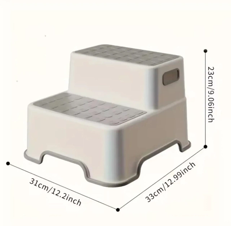 PISO TABURETE  ALZADOR DE BAÑO NIÑOS MULTIUSOS CELESTE - 2