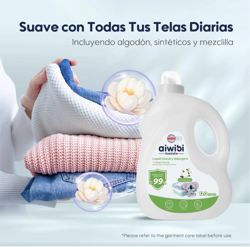 DETERGENTE ROPA AIWIBI 3LTS CAMELIA - 2