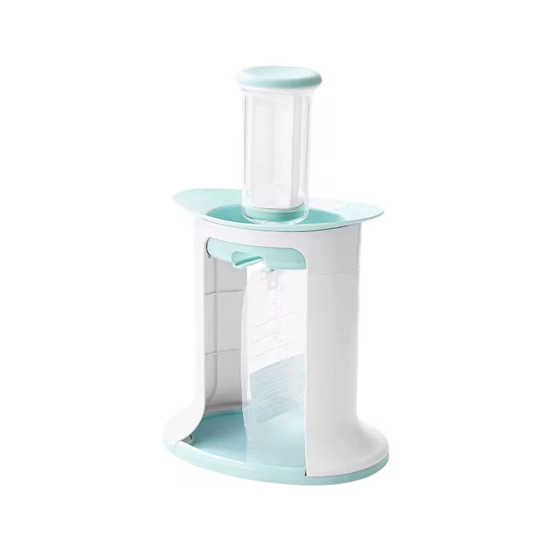 DISPENSADOR DE PAPILLA O COMPOTA NIÑOS VERDE - 1