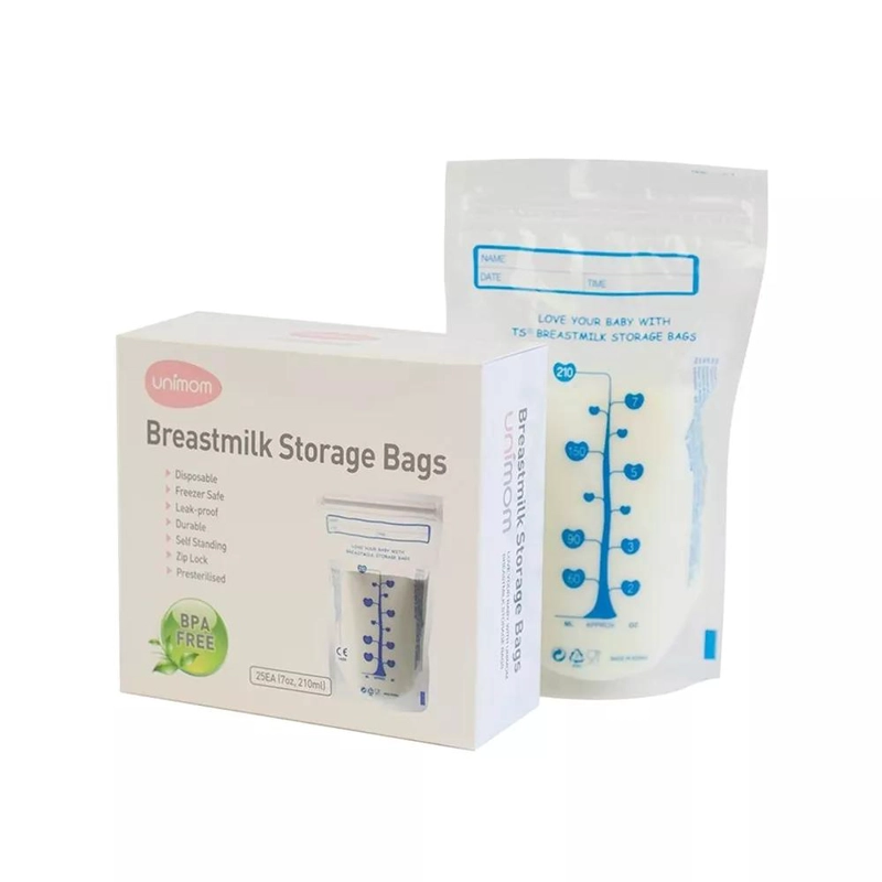 BOLSAS PARA LECHE MATERNA UNIMOM 30PZS -210ML - 1