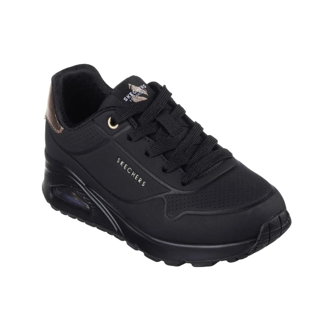ZAPATILLAS NIÑA SKECHERS NEGRO UNO SHIMER AWAY INFANTIL 310545L-BBK - 1
