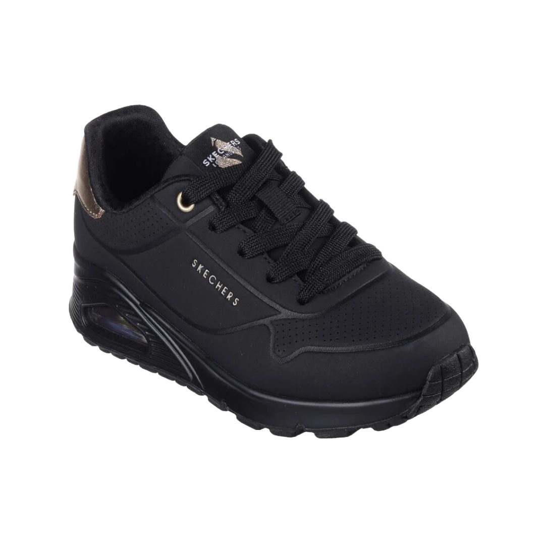 ZAPATILLAS NIÑA SKECHERS NEGRO UNO SHIMER AWAY INFANTIL 310545L-BBK - 1