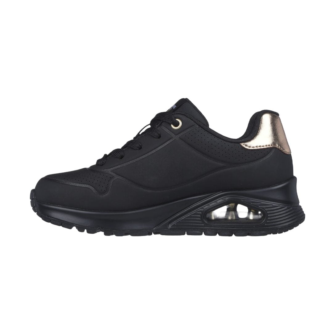 ZAPATILLAS NIÑA SKECHERS NEGRO UNO SHIMER AWAY INFANTIL 310545L-BBK - 2
