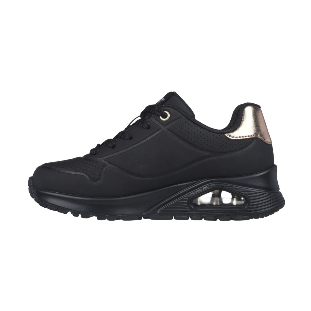 ZAPATILLAS NIÑA SKECHERS NEGRO UNO SHIMER AWAY INFANTIL 310545L-BBK - 2