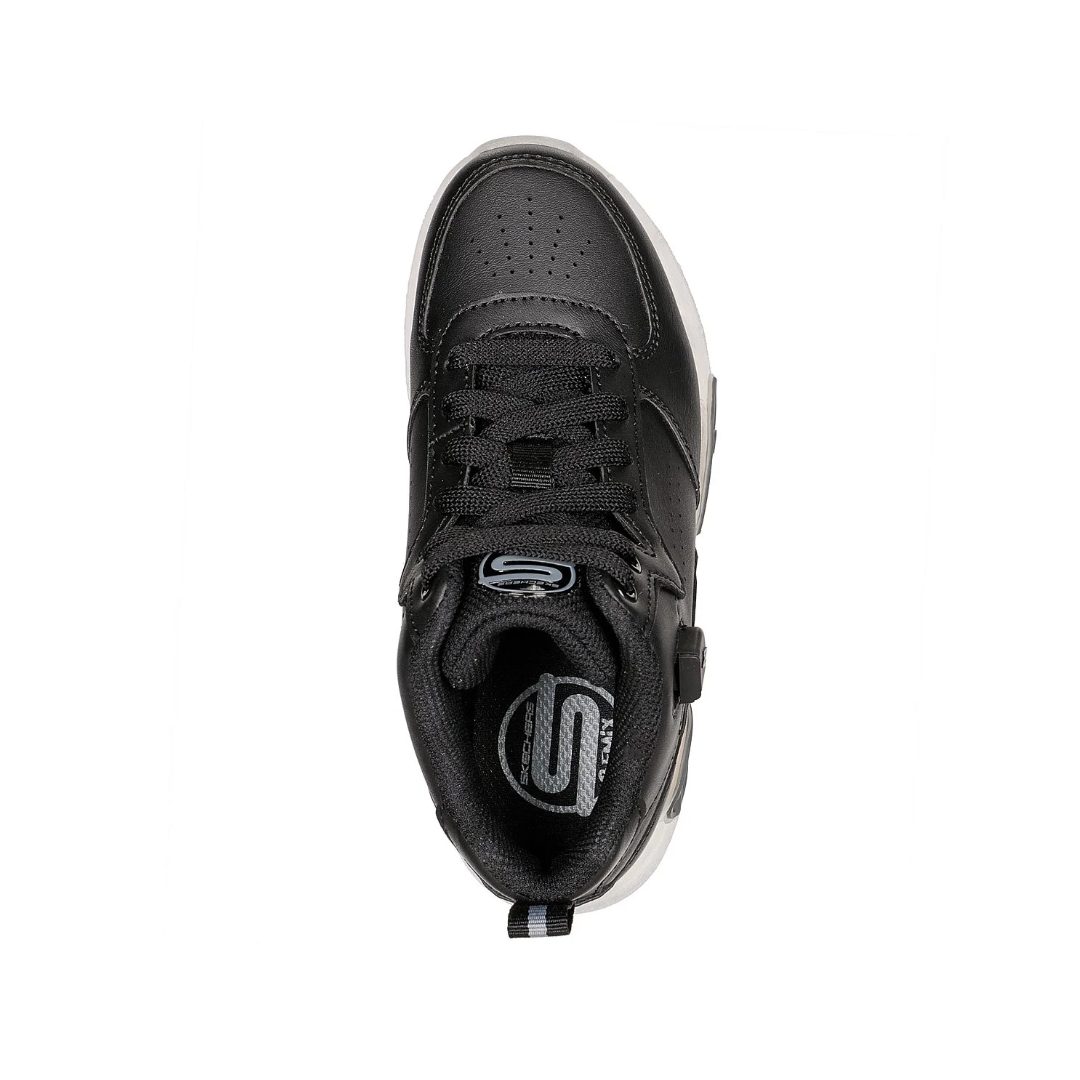 ZAPATILLAS NIÑO SKECHERS NEGRO S-LIGHTS REMIX 400620L-BLK - 2